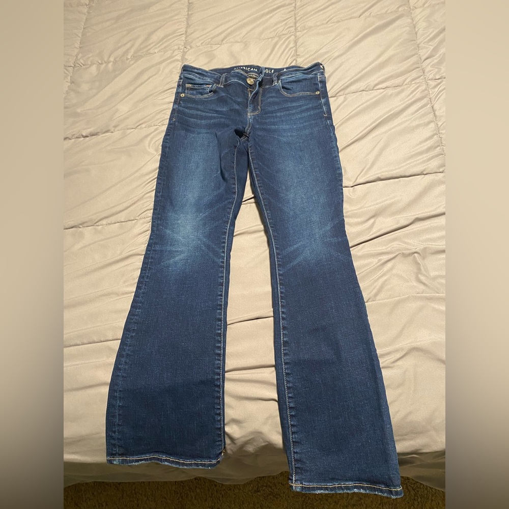 AE skinny kick jeans